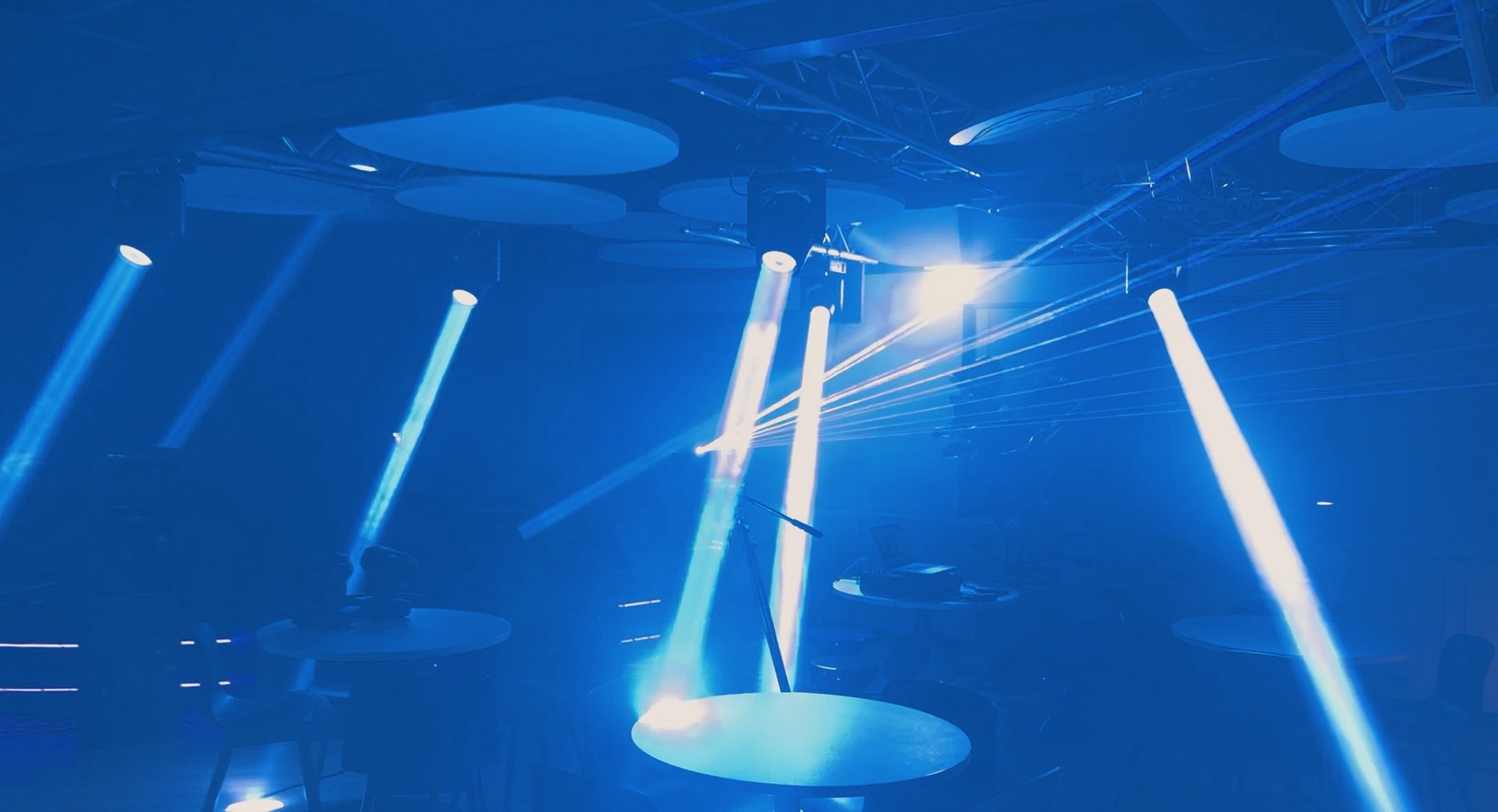 The Starspace event space during a company night